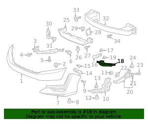 Trt A Duct Front Bumper Inter Cooler Lower