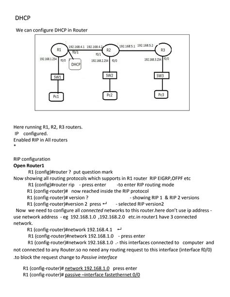 solution  complete guide  dhcp protocol configuration studypool