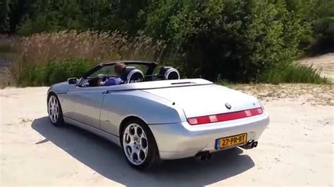 Alfa Romeo Spider 916 Grey And Black Youtube