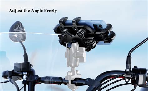 Amazon BRCOVAN 1 Ball Motorcycle Phone Mount With Vibration