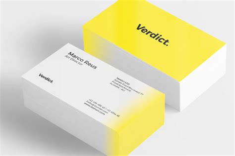 Minimal Business Card Templates Ksioks