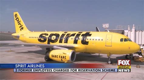 Three Spirit Airline Employees Fired for Fraud Scheme - WFXB