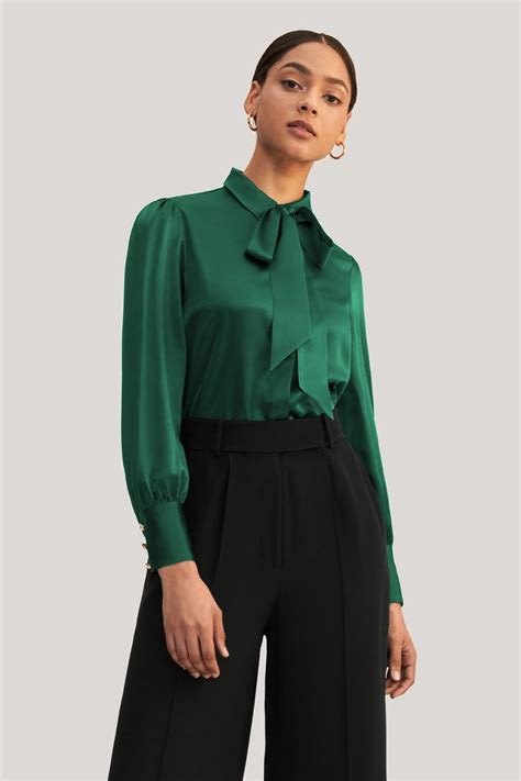 Silk Blouse 16 Affordable Pieces That Are Style M Womenstyle