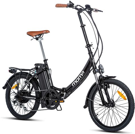 Bicicleta El Ctrica Moma Ebike Con Km De Autonom A En Oferta