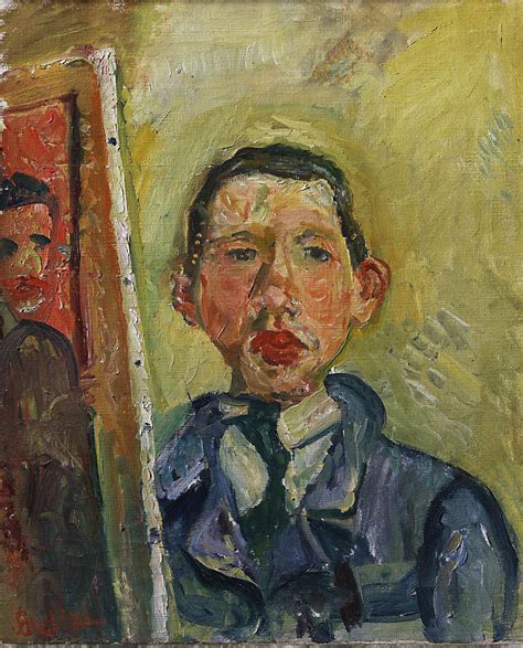 Self Portrait Of Chaim Soutine Henry And Rose Pearlman