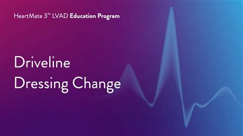 Heartmate Lvad Patient Education Program Part Of Driveline