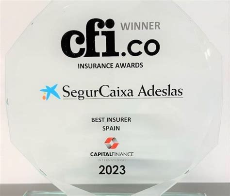 Segurcaixa Adeslas Premiada Como Mejor Aseguradora De Espa A Por