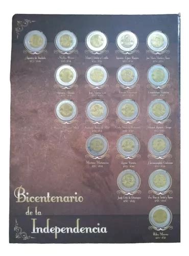 Lbum Completo De Monedas Pesos Revoluci N Y Bicentenario En Venta En