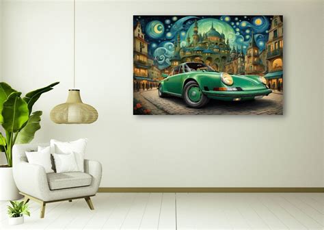 Porsche 911 Wall Art, Porsche Poster, Porsche 911 Wall Decor, Home Wall ...