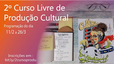 Curso Livre De Produ O Cultural Sympla