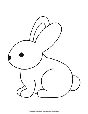 Bunny Coloring Pages Free Printable - Infoupdate.org