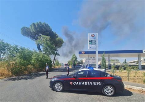 Roma Incendio A Tor Cervara Scoperto Il Responsabile