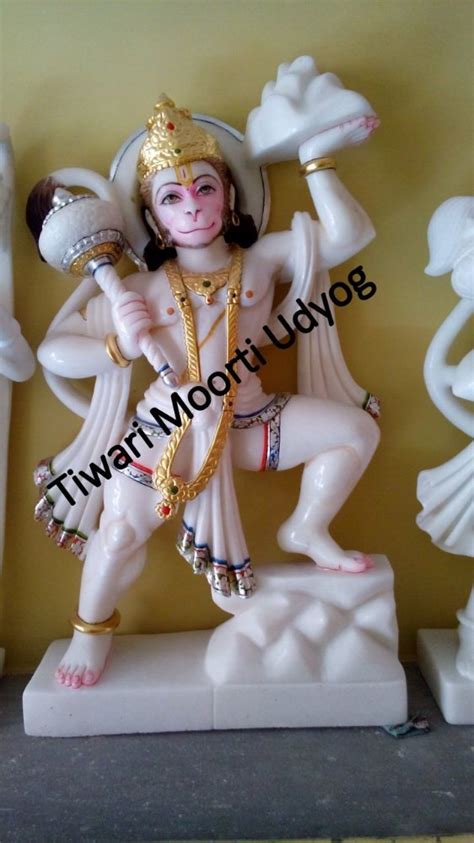 Marble Tiwari Moorti Hanuman Statue Packaging Type Cartoon Box At Rs