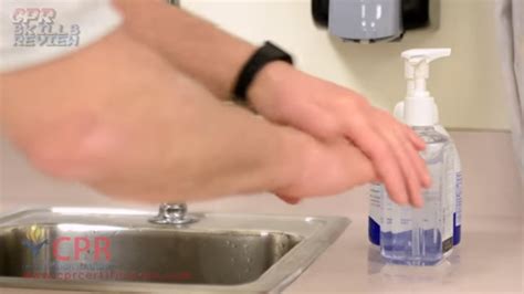 Proper Handwashing And Glove Removal Technique Cpr Certification