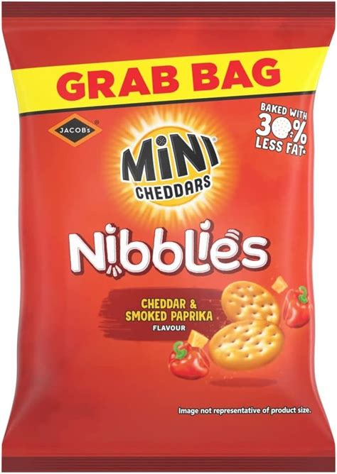 Jacobs Mini Cheddars Nibblies Cheddar And Smoked Paprika 35g