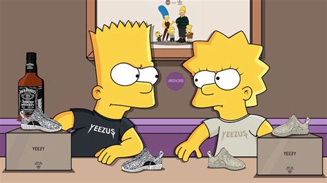 The Simpsons Illustrated As Sneakerheads By Olga Wójcik