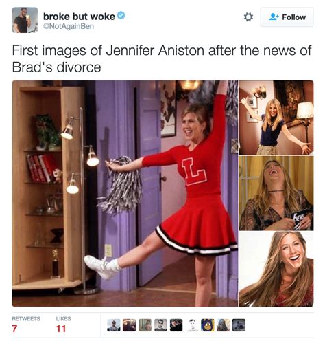 People Are Responding To Angelina And Brad S Divorce With All The Jennifer Aniston Jokes