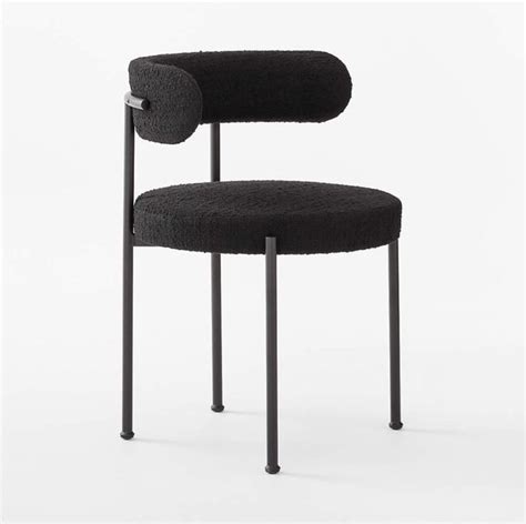 Locus Bono Boucle Dining Chairs Curated On LTK Black Dining Chairs