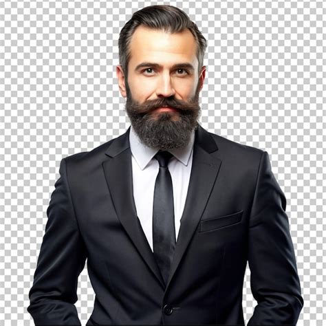 Businessman Portrait Isolated Premium Ai Generated Psd