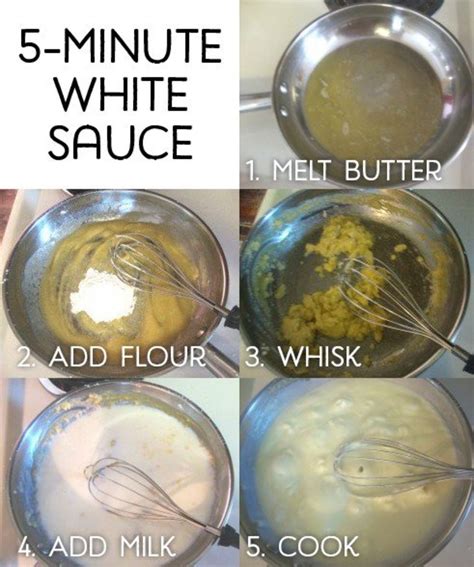 How To Make A White Sauce Includes Variations Delishably