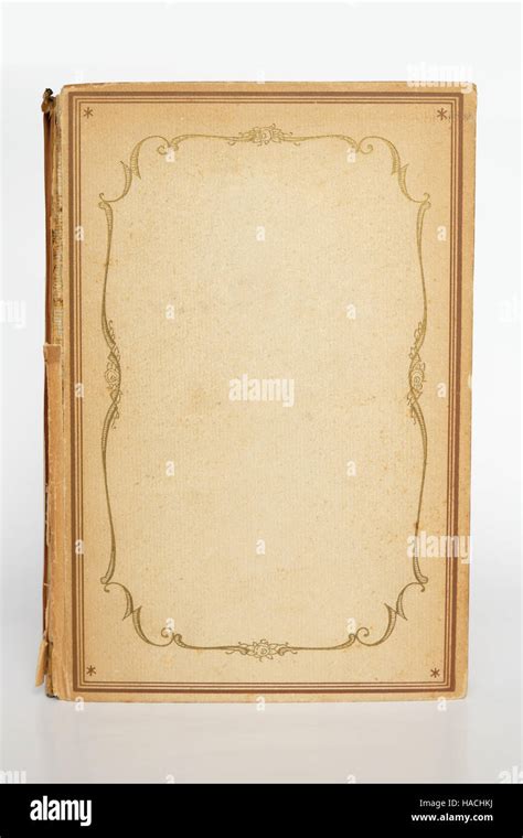 beautiful old book cover , framed old book cover mock-up Stock Photo ...