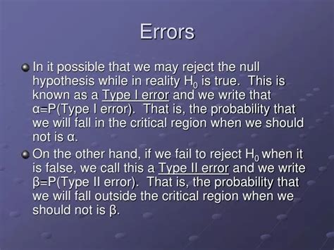 Ppt Errors Powerpoint Presentation Free Download Id 6550429