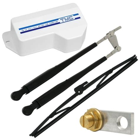 Tmc Marine Heavy Duty Windshield Wiper Complete System Kit Self Parking Motor Dual