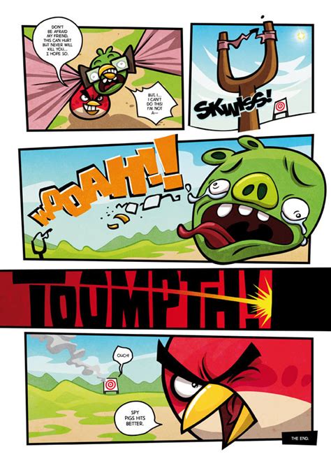 artstation angry birds comic