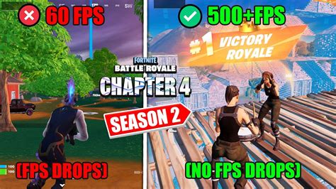 How To Fix Fps Drops In Fortnite Chapter 4 Season 2 Boost Fps And Lag