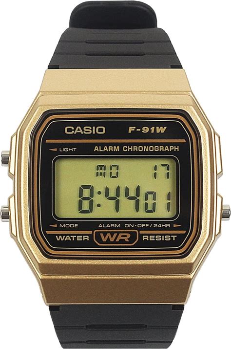 Casio Men S Quartz Watch With Grey Dial Digital Display And Black Resin