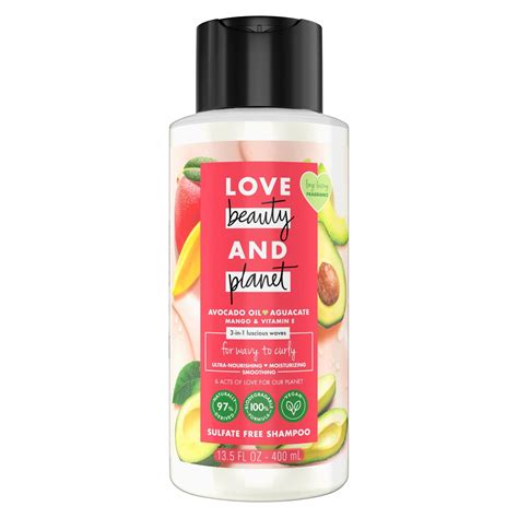 Love Beauty And Planet Nourishing Daily Shampoo With Avocado Oil