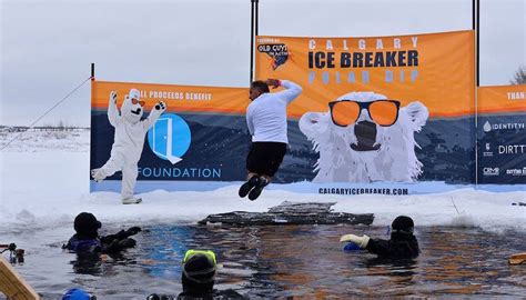 9 Photos Of The Calgary Ice Breaker Polar Dip 2017 Daily Hive Calgary