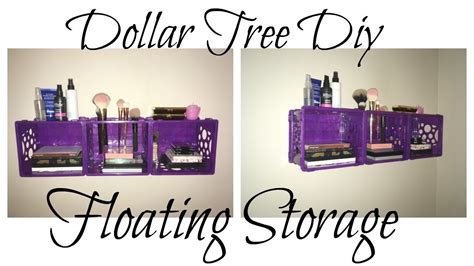 Dollar Tree Diy Floating Storage Youtube