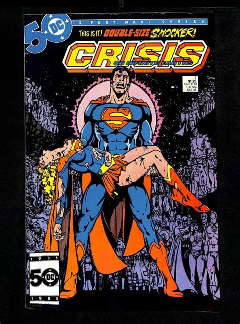 Crisis on Infinite Earths #7 Death of Supergirl! | Full Runs & Sets, DC Comics, Green Lantern ...