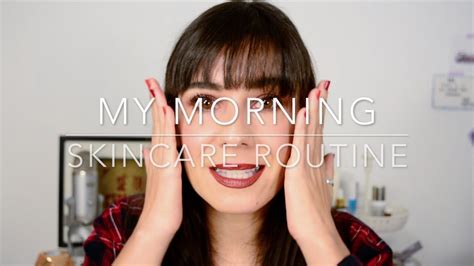 My Morning Skincare Routine Youtube