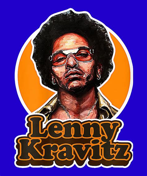 Funny Man Vintage Lenny Distressed Arts Kravitz Singer Music American