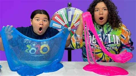 Fix This Store Bought Slime Challenge Mystery Wheel Edition Youtube