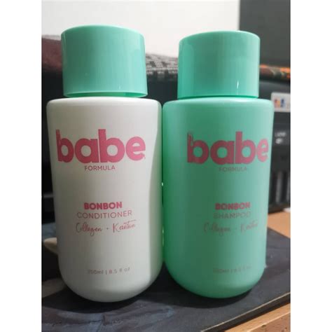 Bonbon Shampoo Conditioner With Collagen And Keratin By Babe Formula