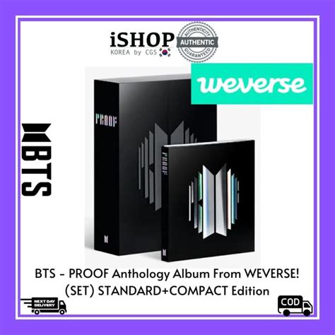 BTS PROOF Album From WEVERSE SEALED Compact Edition Standard