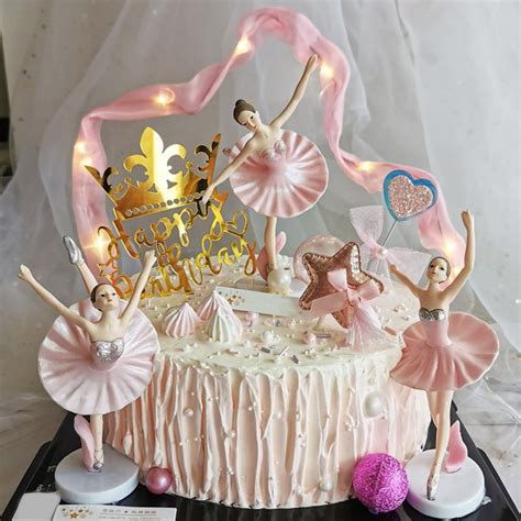 Ballet Decorations Ballerina Cake Topper Girls Birthday Birthday Party