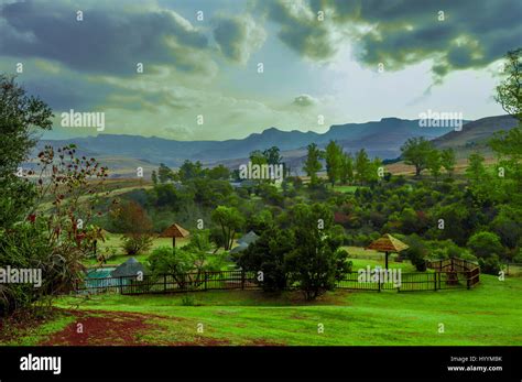 Drakensberg Landscape -A world heritage site Stock Photo - Alamy