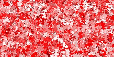 Light Red Vector Backdrop With Triangles Lines Vector Art At