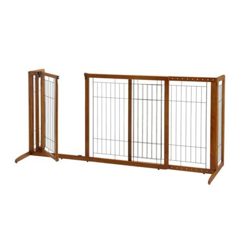 Deluxe Freestanding Pet Gate with Door by Richell R94189