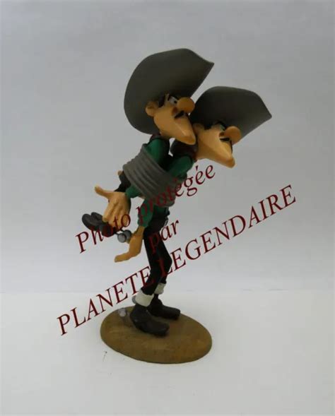 FIGURINE ATLAS LEBLON Delienne Lucky Luke Frères Dalton Résine EUR 19