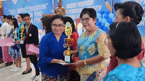 Sd Kristen V Inobonto I Raih Juara 1 Lomba Penataan Kebersihan Dan