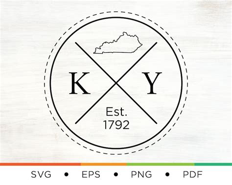 Kentucky Home Svg Kentucky Logo Svg Kentucky Svg Ky Svg Etsy