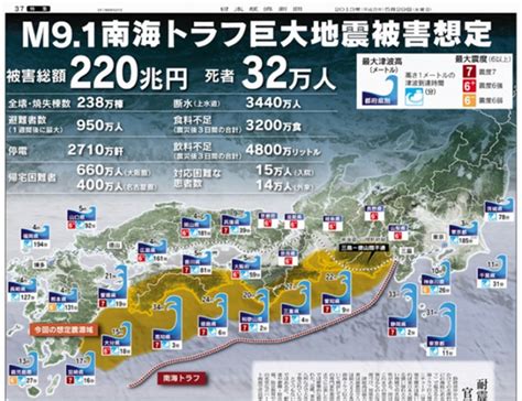 最大震度マップ：日本全国、すべての地域で大地震の可能性があります 長崎県立大村高校卒業生同窓会