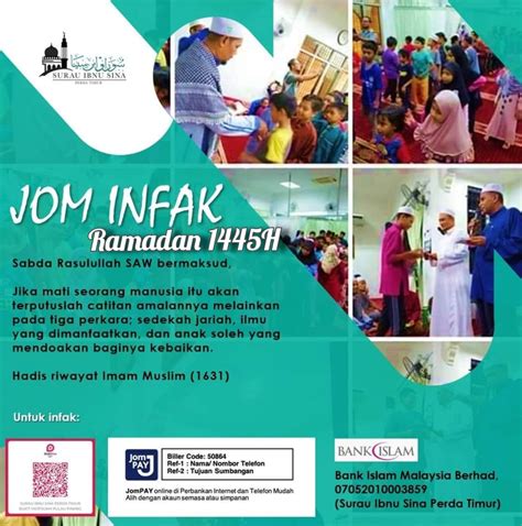 Surau Ibnu Sina Sumbangan Ramadan 1445H