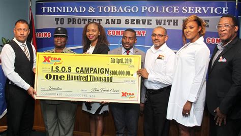 XTra Foods Donates 100 000 To TTPS Trinidad And Tobago Newsday