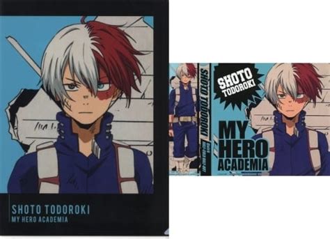 Clear File Shoto Todoroki A4 Clear File Sticker Set Ichiban KUJI MY